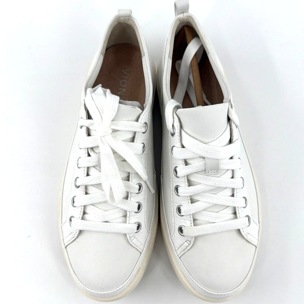 Vionic Winny Sneakers White Nappa Size 8 W - Picture 9 of 12